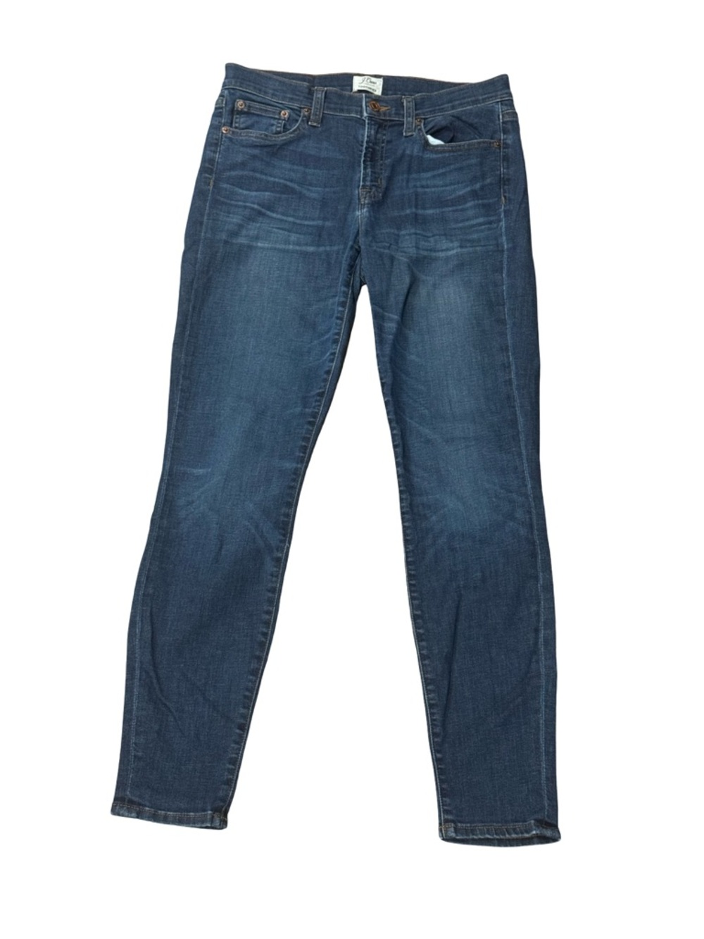 J Crew Toothpick Dark Blue Jeans